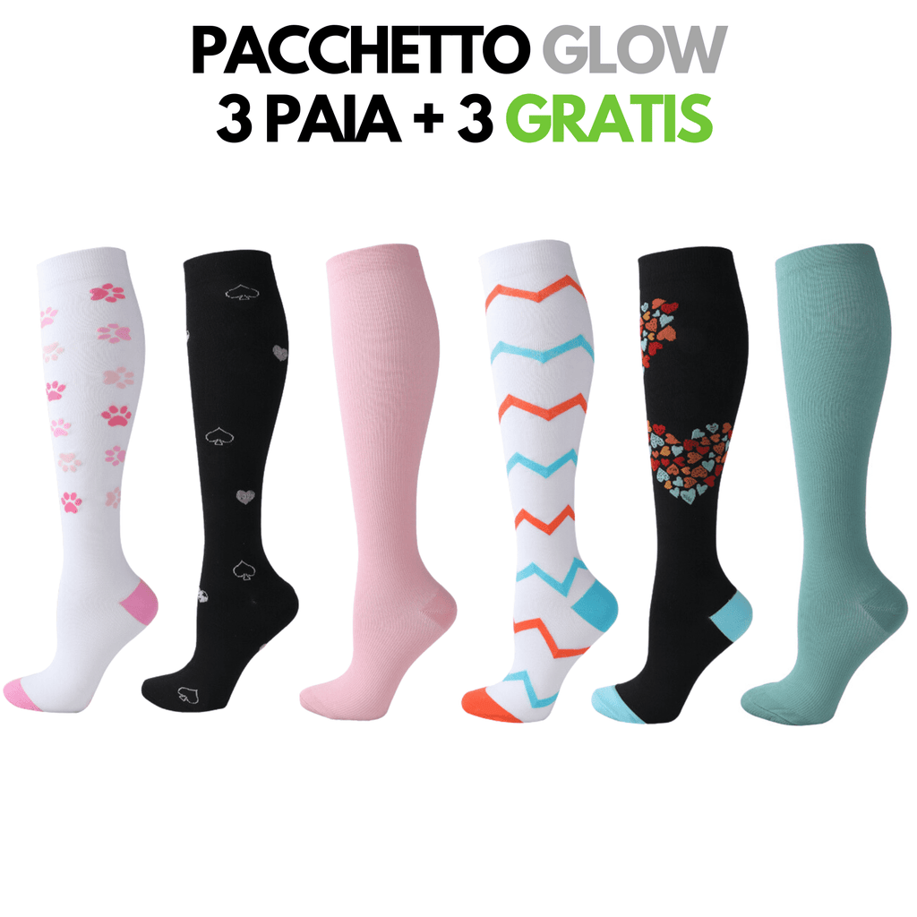 Calze Elastiche Calze compressione Calze Elastiche Sportive Calzini Compressione Calze Elastiche