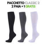 FitCompress Donna - Calze a compressione graduata