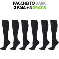 FitCompress Taglie forti - Calze a compressione graduata