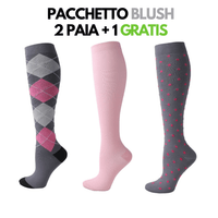 FitCompress Donna - Calze a compressione graduata