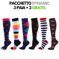 FitCompress Donna - Calze a compressione graduata