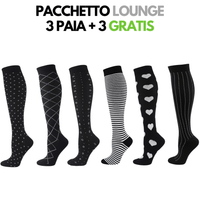 FitCompress Donna - Calze a compressione graduata