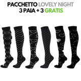 FitCompress Donna - Calze a compressione graduata