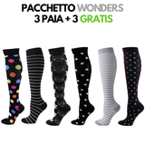 FitCompress Donna - Calze a compressione graduata