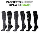 FitCompress Donna - Calze a compressione graduata