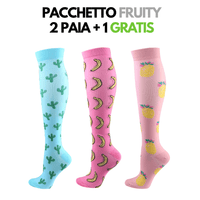 FitCompress Donna - Calze a compressione graduata