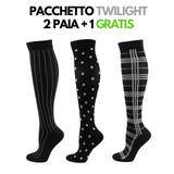 FitCompress Donna - Calze a compressione graduata