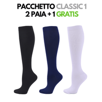 FitCompress Donna - Calze a compressione graduata