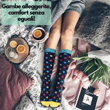 FitCompress Donna - Calze a compressione graduata